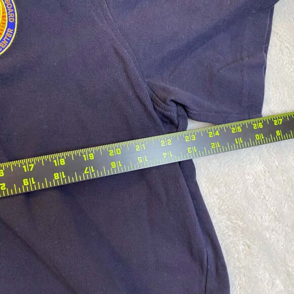 Lands End Men's Polo Shirt XL With National Transportation Safety Board Logo Nav - Picture 7 of 10